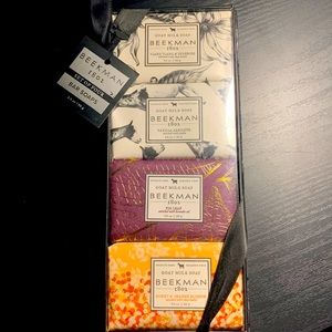 Beekman Goat Milk Soap- set of 4
